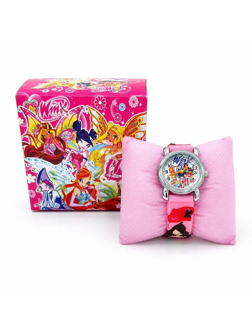 Winx Club Watch Pink Wristwatch NEW Unused Original Box Rare HTF